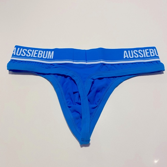 MAussiebum Mens Victory Thong - Blue - Size S - Picture 3 of 4